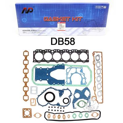 Daewoo DB58 DE08 DE12 Metal Rubber Full Gasket Kit Suku Cadang Perbaikan Mesin