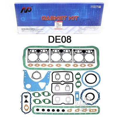 Daewoo DB58 DE08 DE12 Metal Rubber Full Gasket Kit Suku Cadang Perbaikan Mesin